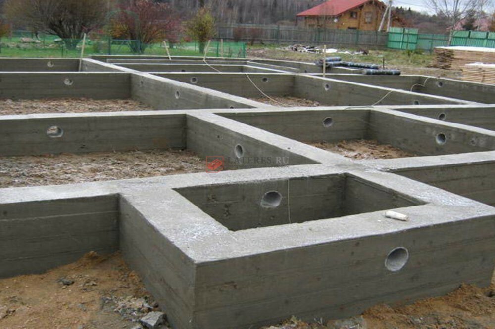 фото фундамент из бетона